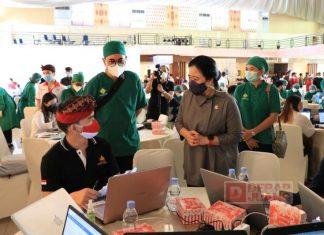 Vaksinasi Massal di Bali Raih Rekor Muri, Puan: Ini Semangat Kebhinnekaan