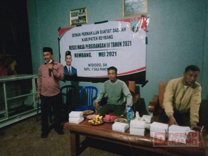 Widodo Jaring Aspirasi Melalui Reses III Tahun 2021