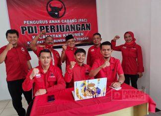 Wujud Kesolidan Kader Banteng Kecamatan Kebumen Dalam Membesarkan PDI Perjuangan