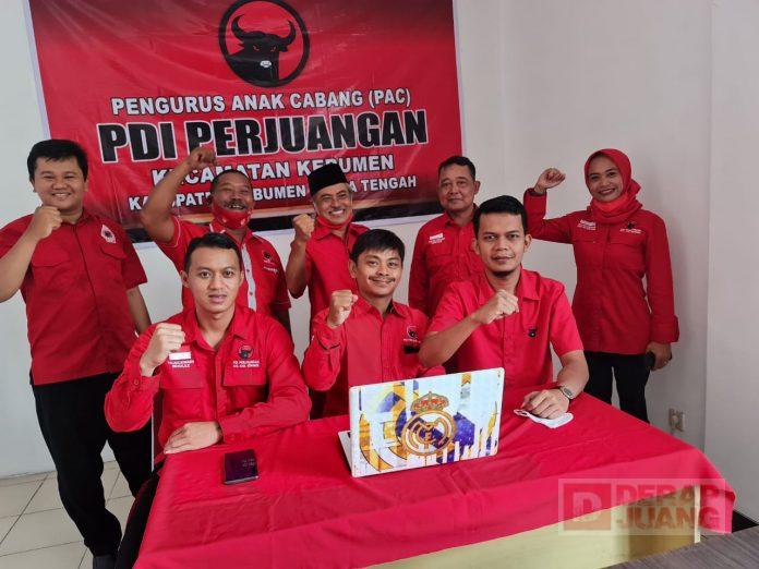 Wujud Kesolidan Kader Banteng Kecamatan Kebumen Dalam Membesarkan PDI Perjuangan