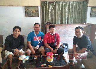 Wujud Solidaritas, Komunitas Juang Klaten Jenguk Kader yang Sedang Sakit
