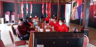 Wujud Tegak Lurus Instruksi Partai, DPC PDI Perjuangan Sragen Ikuti Halal Bi Halal Bersama DPP Partai