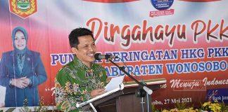 Wujudkan Wonosobo Sejahtera, Bupati Afif: TP PKK Wonosobo Harus Menjadi Mitra Pemkab Wonosobo