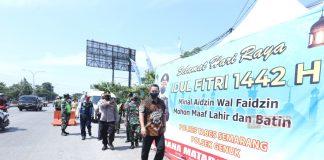 Hendi Turun Langsung Pantau Pos Penyekatan Mudik