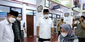Hendi Lakukan Uji Coba Genose Untuk Sekolah Tatap Muka