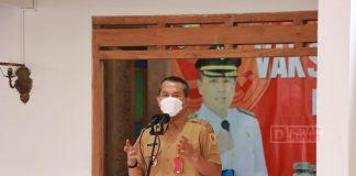 Mas Jekek Pastikan Vaksinasi Lansia Berjalan Lancar