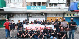 Bagikan 650 Takjil, Sinergi PDI Perjuangan Bersama Ormas