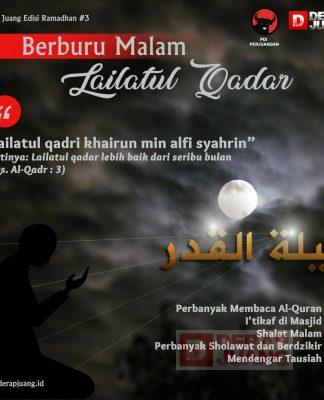 Berburu Malam Lailatul Qadar
