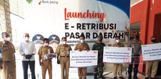 Ngesti Nugraha Resmikan E-Retribusi Pasar