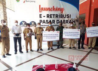 Ngesti Nugraha Resmikan E-Retribusi Pasar