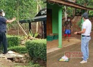 2 Kader di Wonogiri Salurkan Bantuan Warga Isolasi Mandiri