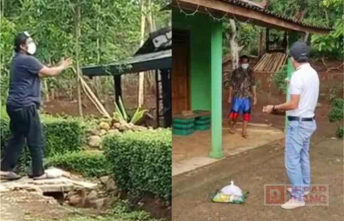 2 Kader di Wonogiri Salurkan Bantuan Warga Isolasi Mandiri