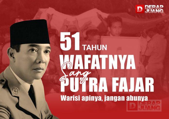 51 Tahun Wafatnya Sang Putra Fajar Warisi Apinya, Jangan Abunya