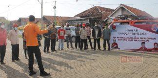 Baguna Kota Pekalongan Gelar Simulasi Kebencanaan