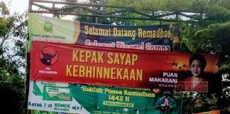 Baliho, Spanduk, serta Billboard Bergambar Puan Maharani Bertebaran di Kabupaten Tegal