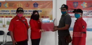 Banteng Kabupaten Tegal Bahu Membahu Bantu Warga yang Isolasi Mandiri