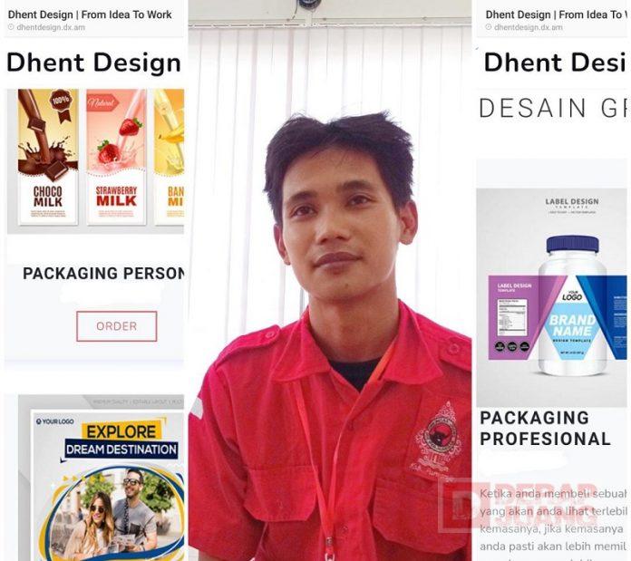 Berbekal Desain Grafis, KJ Agus Tekun Bisnis Branding Logo Hingga Admin Medsos