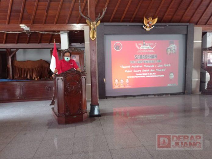 Bulan Bung Karno, DPC PDI Perjuangan Banyumas Gelar Sarasehan
