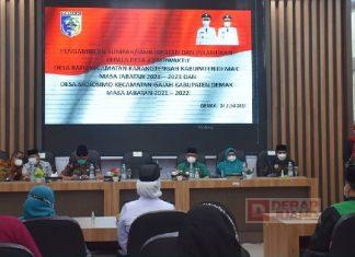 Bupati Demak Ajak Kades Terlantik Hadirkan Ketegasan Penerapan Prokes Covid-19