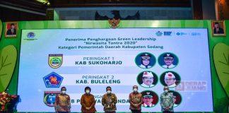 Bupati Sukoharjo Raih Penghargaan Nirwasita Tantra