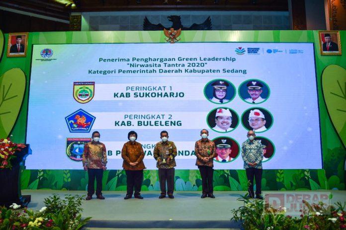 Bupati Sukoharjo Raih Penghargaan Nirwasita Tantra