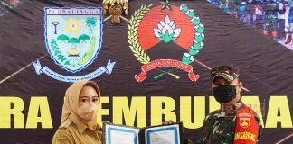 Bupati Tiwi: TMMD Pastikan Dukung Akses Sumber Air Bersih di Kecamatan Karanganyar
