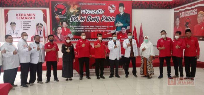DPC PDI Perjuangan Kebumen Terima Kunjungan Silaturahmi DPD PKS Kebumen