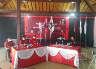 Evaluasi Kinerja KPUD, DPC PDI Perjuangan Sragen Sampaikan Kritik dan Saran Konstruktif