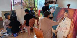 Gelar Pameran Lukisan, Junaedi: Wujud Mendokumentasikan Sosok Bung Karno