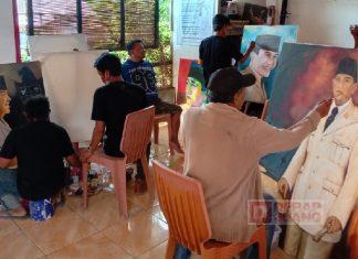 Gelar Pameran Lukisan, Junaedi: Wujud Mendokumentasikan Sosok Bung Karno