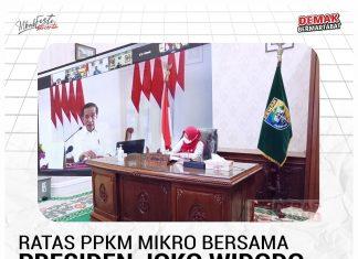 Gelar Rakor bersama Presiden, Mbak Eisti Optimis Demak Sehat