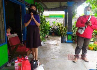 Gotong Royong Kader Partai Grobogan Bantu Sesama Korps