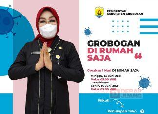 Grobogan Zona Merah, Sri Sumarni Keluarkan Program “Grobogan di Rumah Saja”