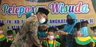 Hadiri Pelepasan Wisuda, Kusnendro: TBM Sakila Kerti Menjadi Spirit Pendidikan Kota Tegal