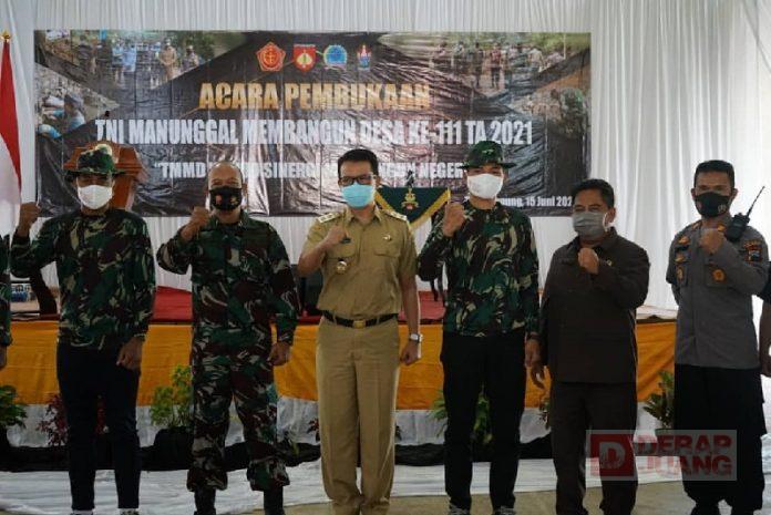 Hadiri Pembukaan TMMD, Yunianto Tekankan Pentingnya Sinergitas
