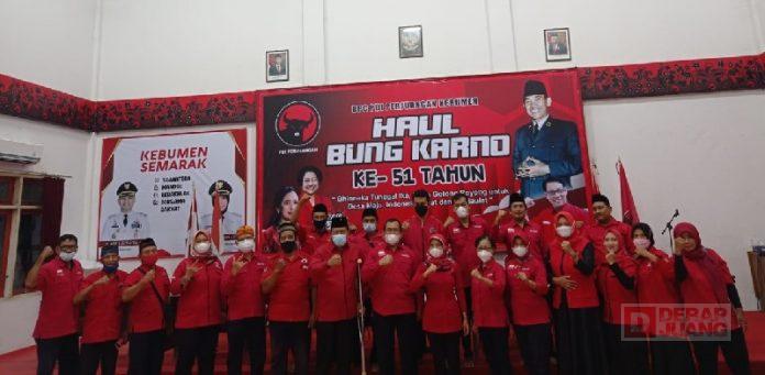 Haul Bung Karno, Momen Perkuat Spirit Kader Banteng Kebumen