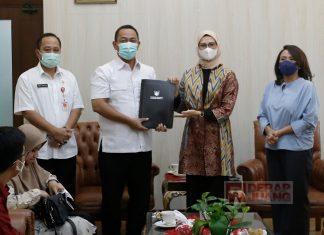 Hendi Menerima Kunjungan Stafsus Presiden RI Bidang Sosial