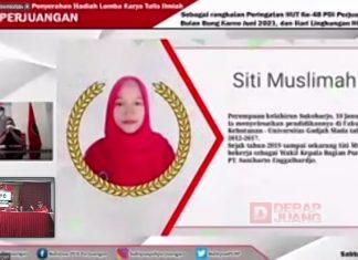 Ikuti Lomba Karya Tulis Ilmiah DPP Partai, Komunitas Juang Sukoharjo Raih Juara Harapan 3
