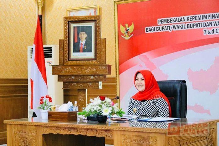 Ikuti Pembekalan Kepemimpinan Kemendagri, Sri Mulyani Pemimpin Harus Bekerja Dengan Keikhlasan dan Kejujuran