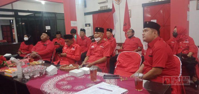Ikuti Virtual Penganugerahan Hj. Megawati, Bagus Selo Kader Banteng Karanganyar Sangat Bangga