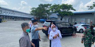 Ketahui 15 Pekerja Terpapar Covid-19, Sri Sumarni Lakukan Sidak