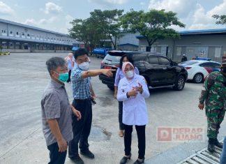 Ketahui 15 Pekerja Terpapar Covid-19, Sri Sumarni Lakukan Sidak