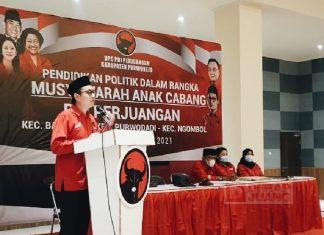 Kuatkan Struktur dan Barisan, PDI Perjuangan Purworejo Gelar Musancab