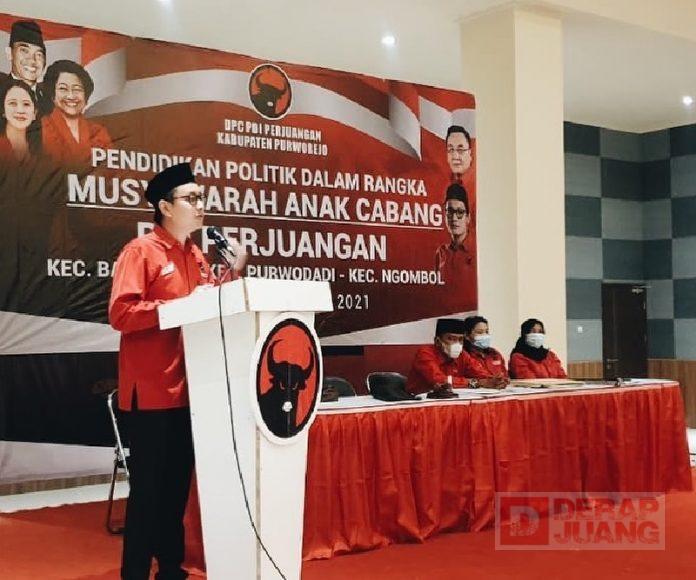 Kuatkan Struktur dan Barisan, PDI Perjuangan Purworejo Gelar Musancab