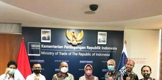 Kunjungi Kemendag RI, Bupati Tiwi: Pasar Badog Membutuhkan Anggaran Revitalisasi