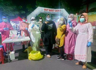 Lakukan Sidak, Bupati Yuni Temukan Pedagang Abaikan Protokol Kesehatan