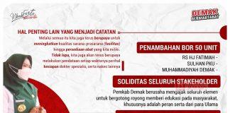 Langkah Strategis Bupati Demak Tekan Lonjakan Kasus Covid-19