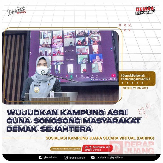 Launching Lomba Desa, Bupati Demak Kreativitas Sebagai Daya Tarik Minat Wisatawan