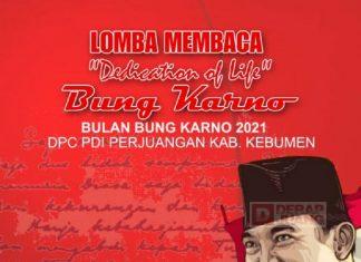 Lomba Membaca Dedication of Life, Marakkan Bulan Bung Karno di Kebumen