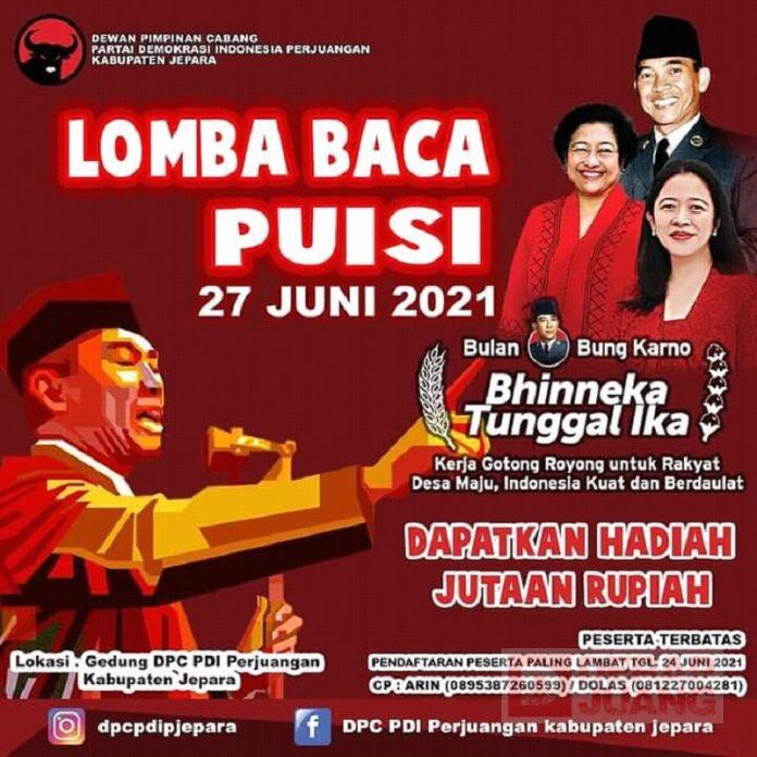 Lomba Puisi dan Foto, Marakkan Bulan Bung Karno di Jepara